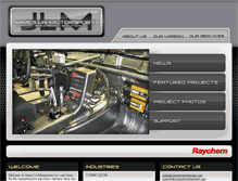 Tablet Screenshot of jameslinmotorsports.com